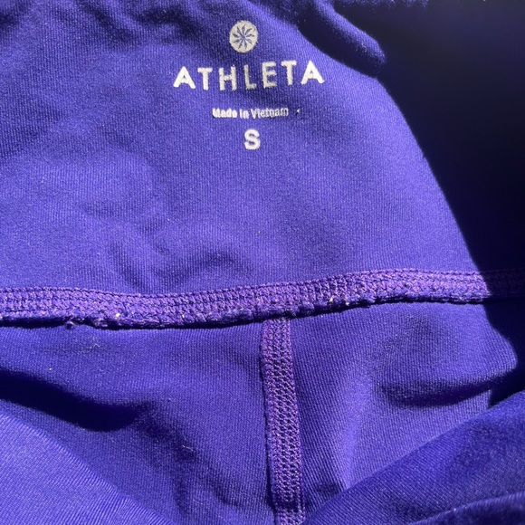 Athleta Revelation Crop Leggings Size Small in Purple - Picture 5 of 7